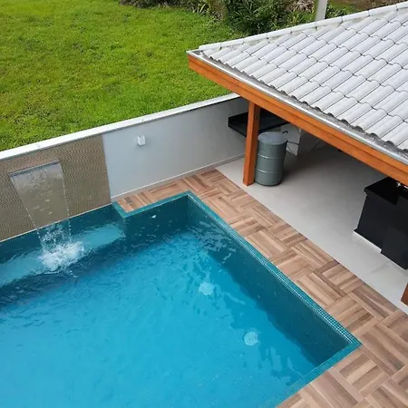 Casa Alto Padrao Em Ubatuba Em Condominio Exterior photo